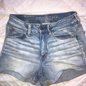 American eagle high rise shorts